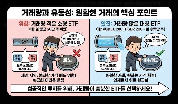 코스피 200 ETF 필수 체크 5가지 [2026년 기준] 브랜드 비교&middot;보수&middot;유동성 확인법