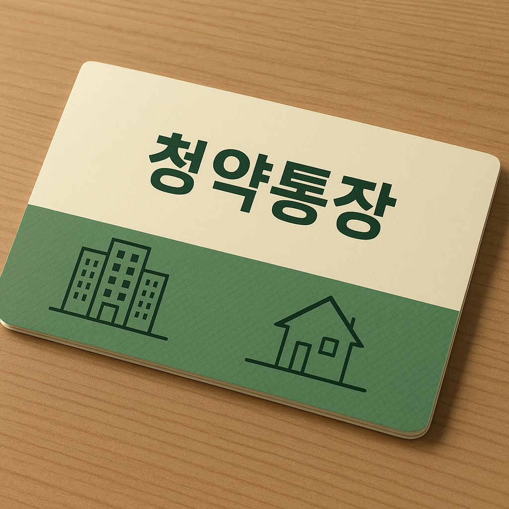 청약통장 관련 이미지