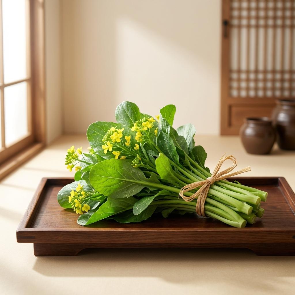 제주 유채나물 고르는 법과 보관 비법