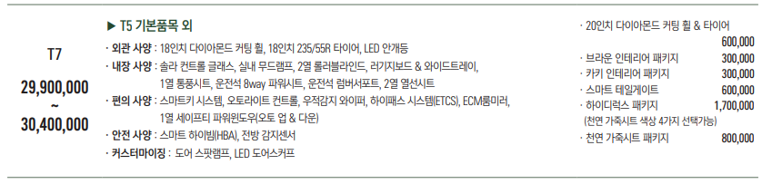 토레스_T7가격