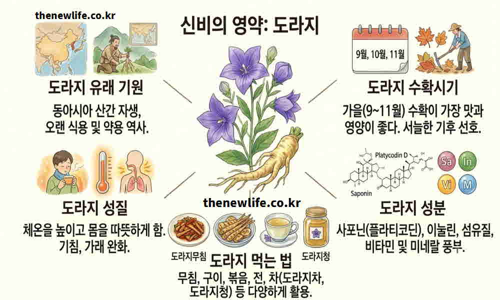 도라지 효능 기본정보