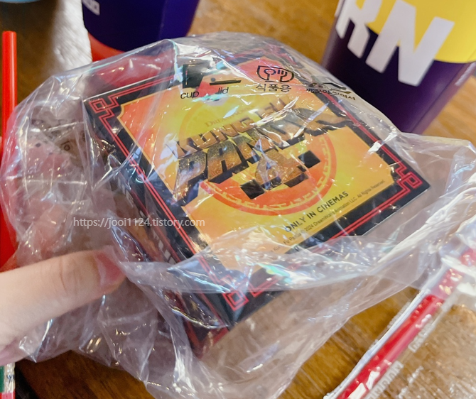 쿵푸팬더4 후기 쿠키 스포 없음 메가박스 굿즈 오리지널 티켓