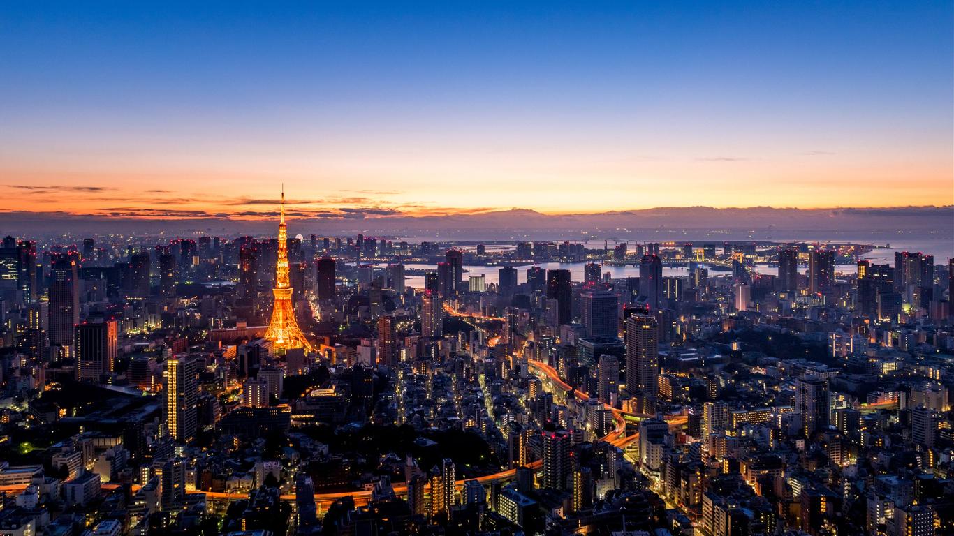 멋진 도쿄의 야경
