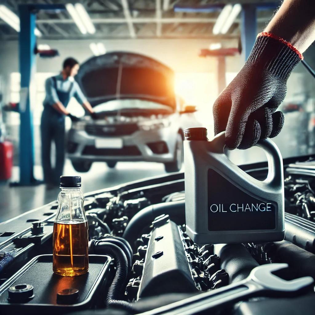 엔진오일 무료교환 카드