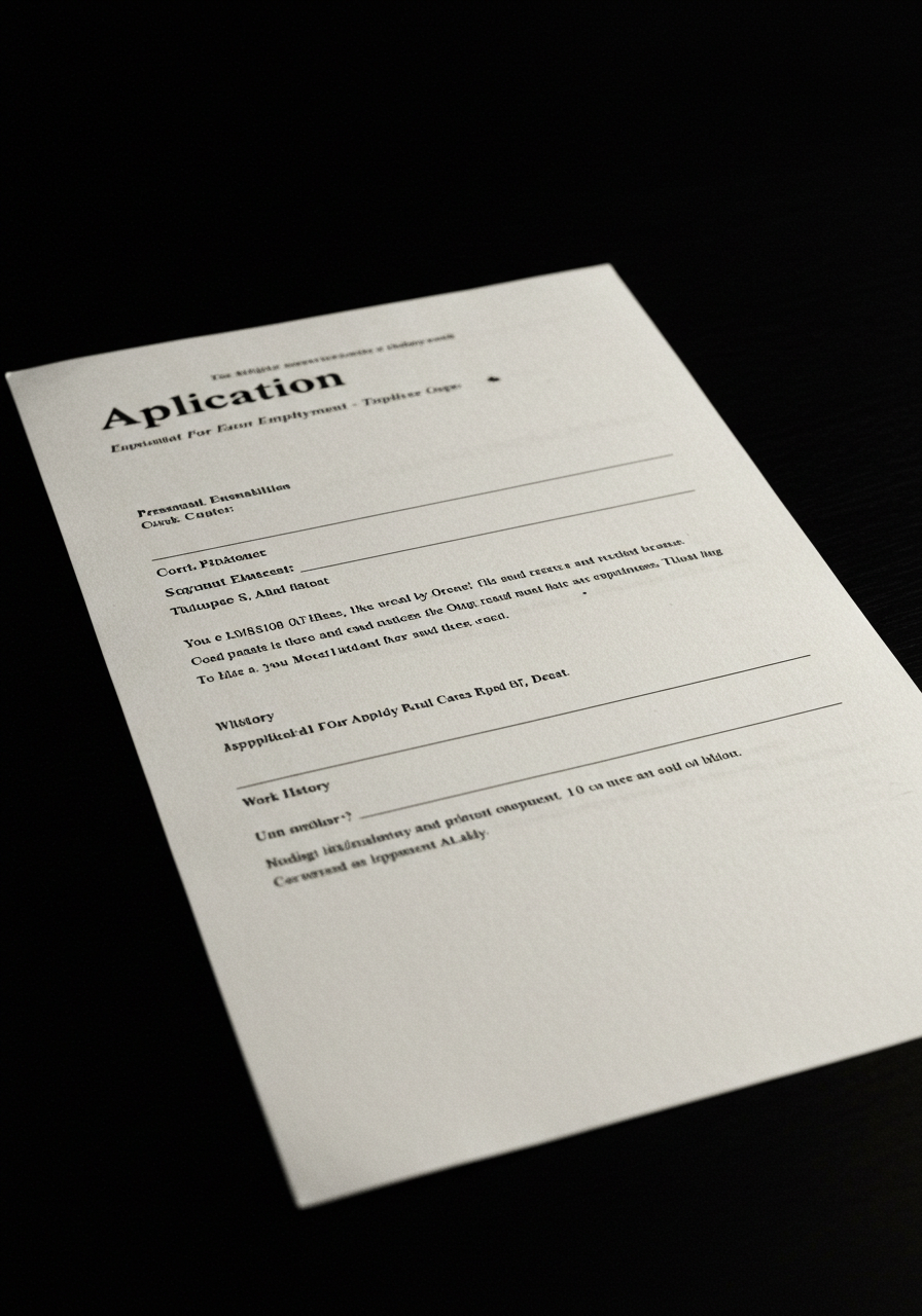 처음 등록한 희망직종