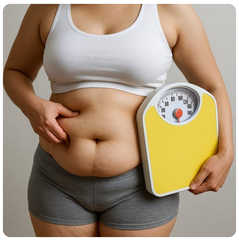 복부 비만 이미지