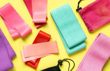 다양한 강도의 저항밴드