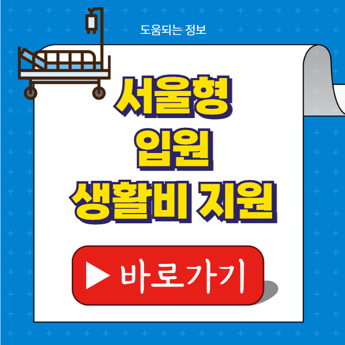 서울형 입원 생활비 지원