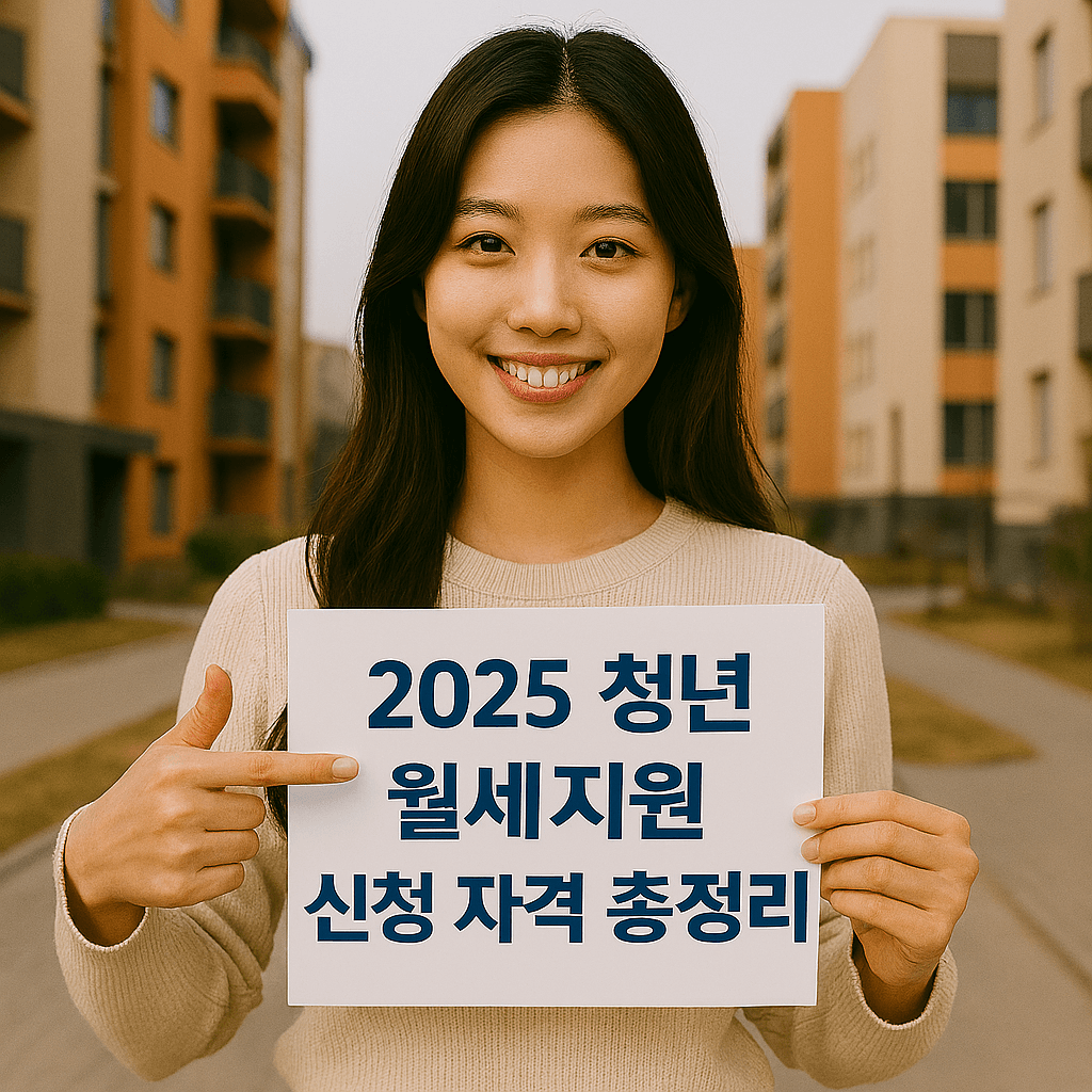 2025 청년 월세지원 신청 자격 총정리