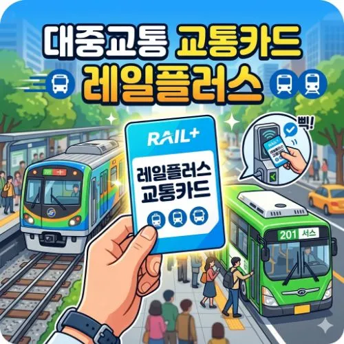레일플러스 대중교통 교통카드 ❘ 매달 고정 교통비를 최대 한도로 절약하는 활용 가이드와 혜택 분석