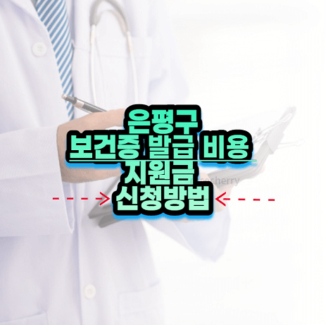 은평구-보건증-발급-비용-지원금-안내