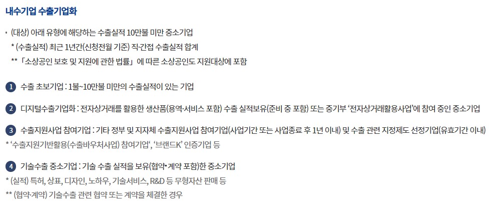 신시장진출지원자금대출-내수기업-수출기업화-지원대상-이미지