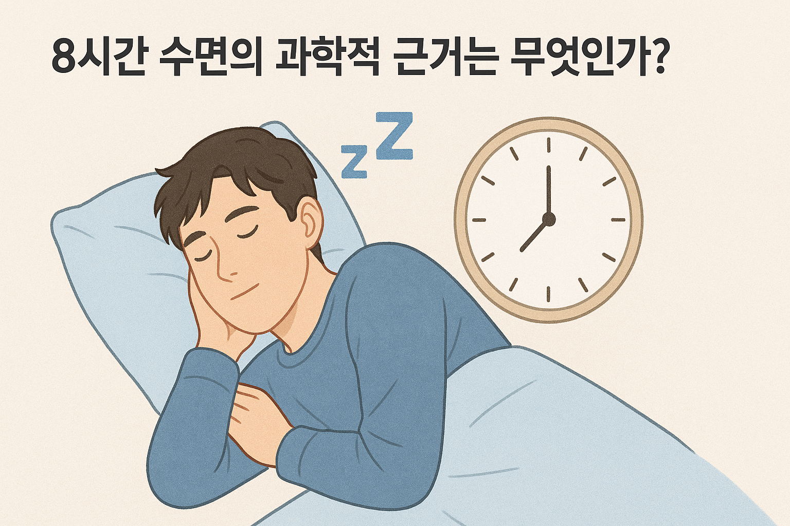 8시간 수면의 과학적 근거