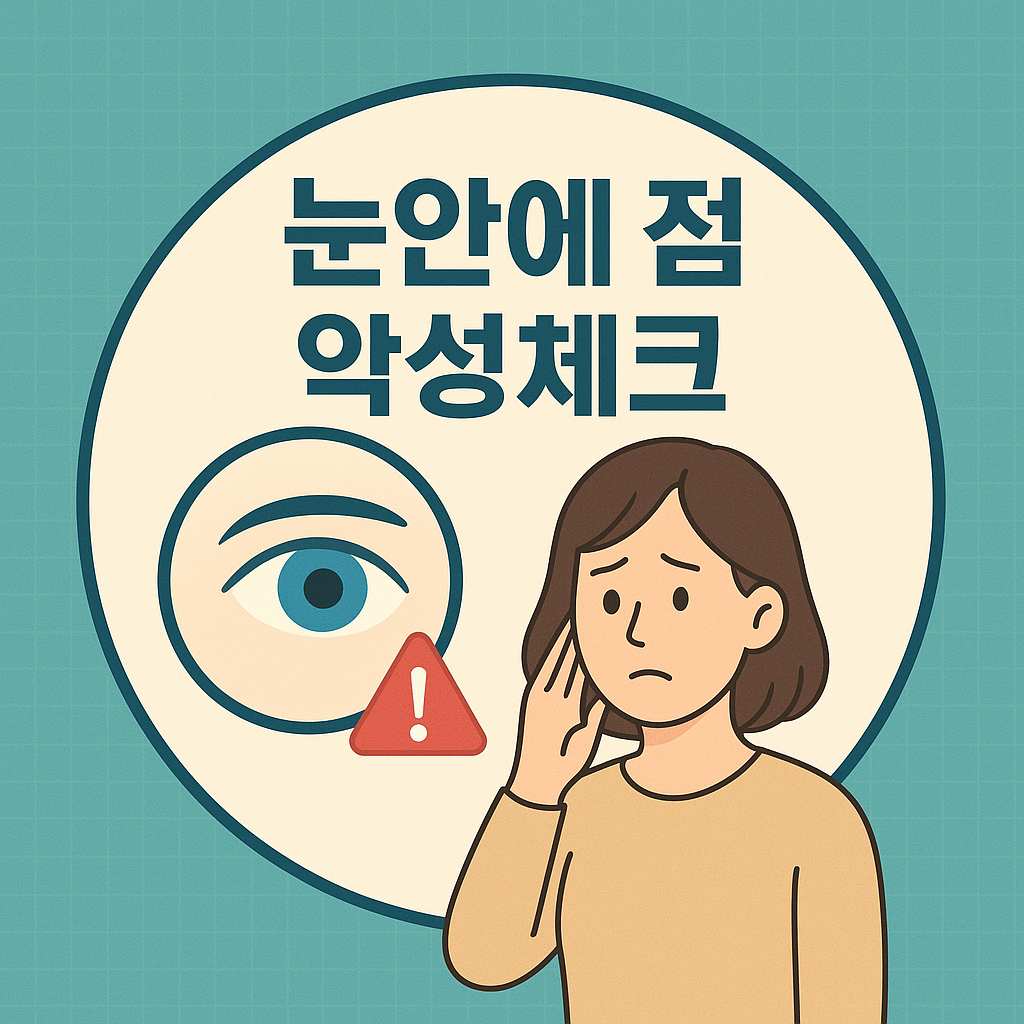 눈 안에 점 위험 신호 &ndash; 아이와 성인 흰자 점, 충혈 동반 및 악성 여부 대표이미지