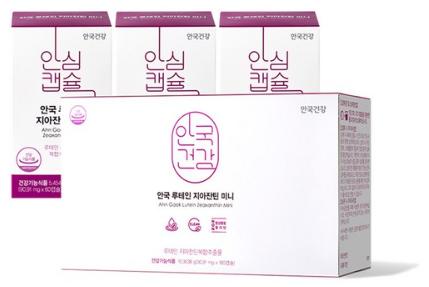 안국건강 루테인 지아잔틴 미니&#44; 180정&#44; 16.364g&#44; 1개