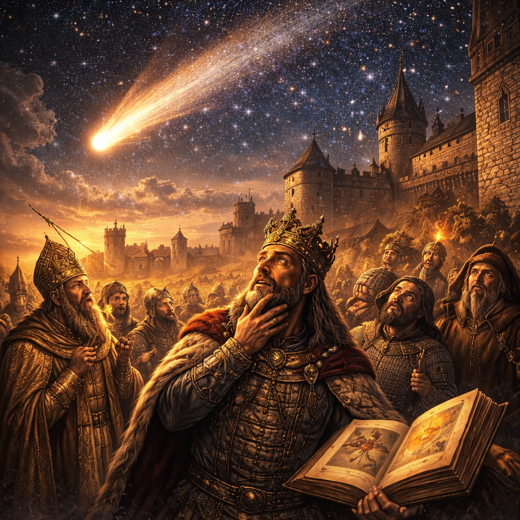 혜성이 나타나면 왕조가 무너진다고 믿었던 중세 유럽의 이야기