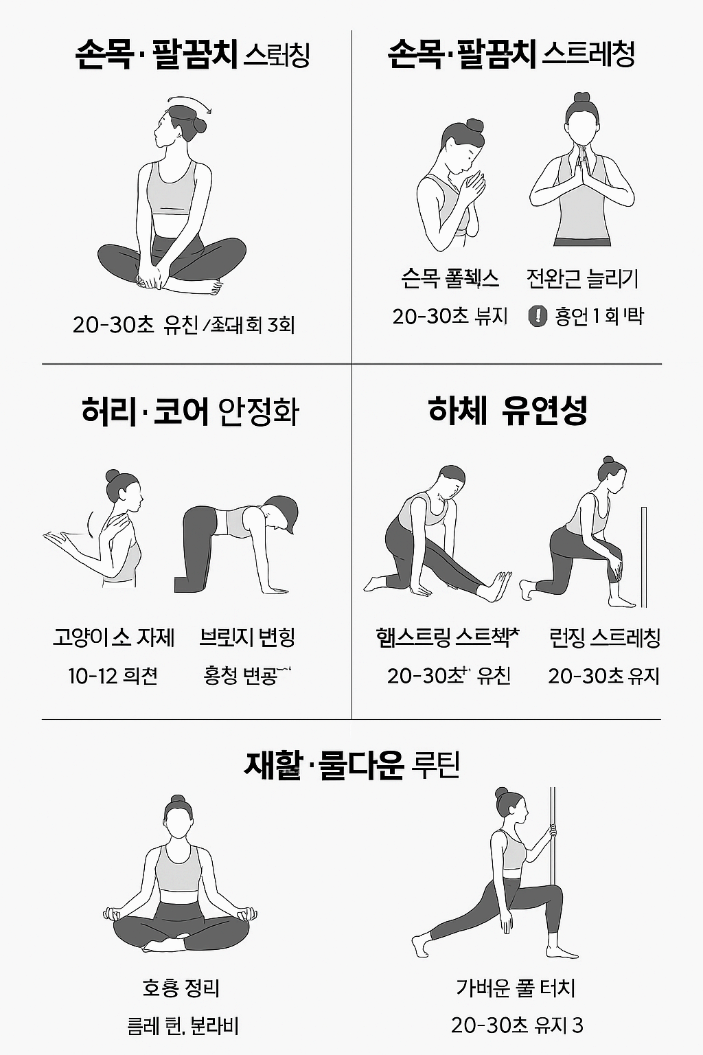 폴댄스 스트레칭