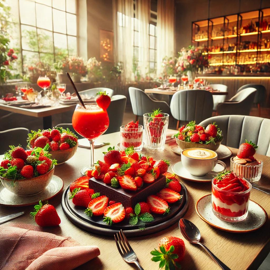 애슐리 퀸즈 딸기 런치