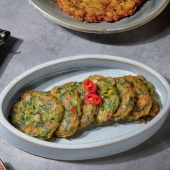 땡초 부추전 사진