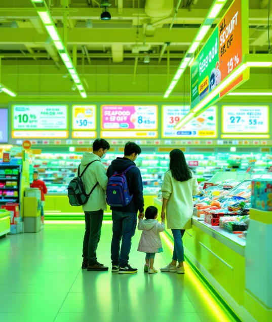 수산물 반값 할인