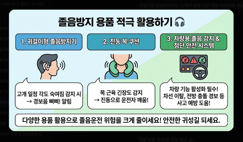 2026년 설 귀성길 졸음운전 예방법 BEST 7