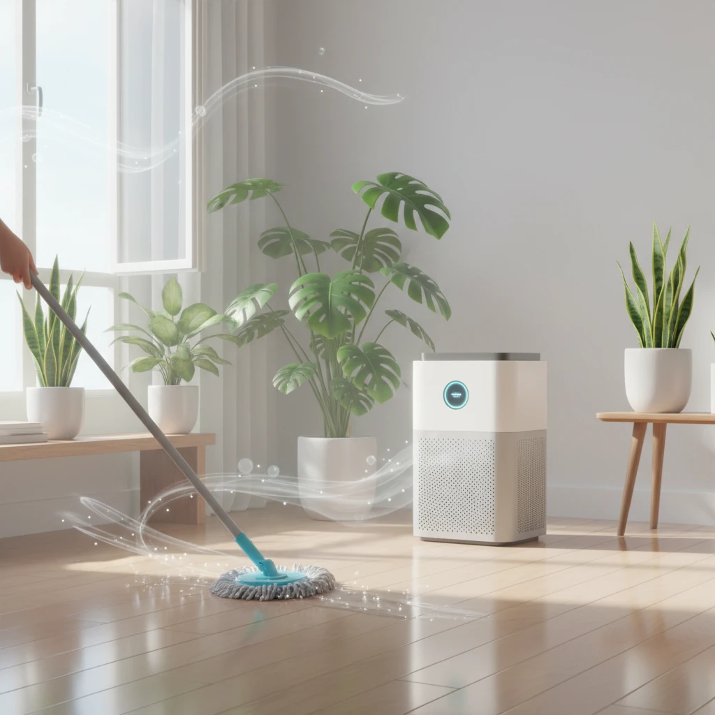 황사 주의보 발생 시 창문 밀폐 및 ..