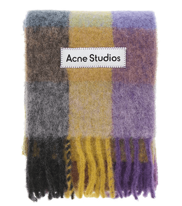 아크네 타탄 머플러1