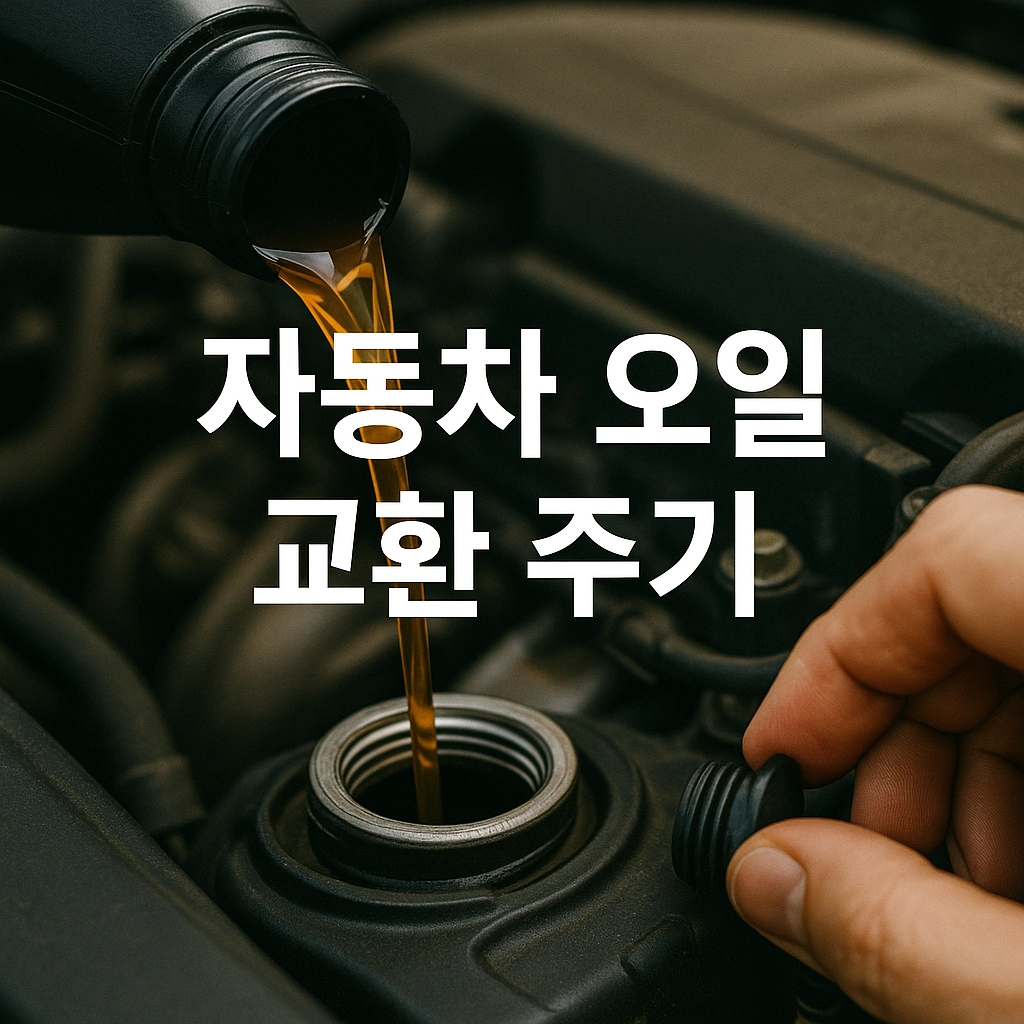 이걸 몰랐다간 수리비 폭탄! 자동차 오일 교환 주기 완벽 정리