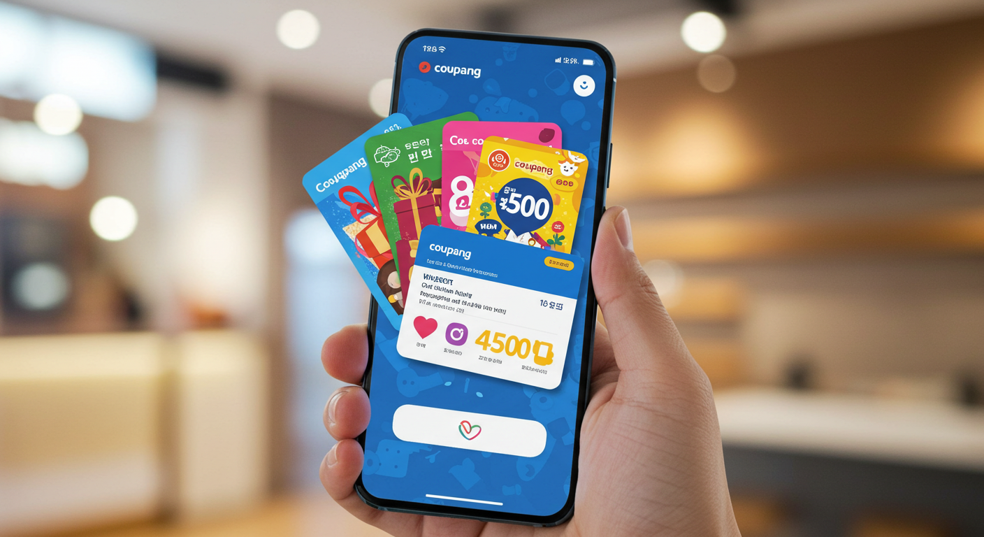 쿠팡 선물하기 사용 방법