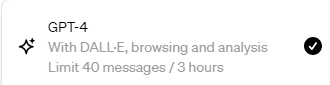 GPT4 질문수 제한
