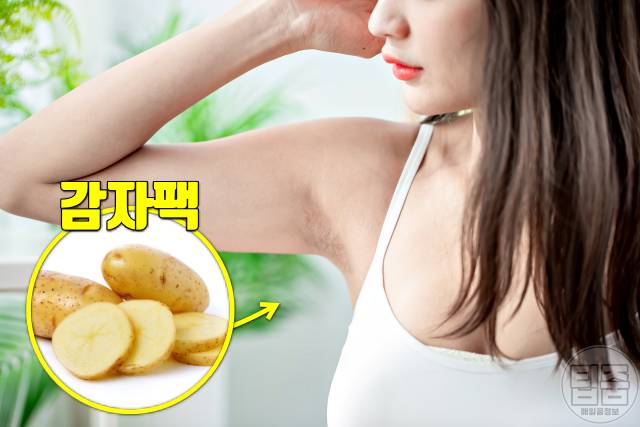 겨드랑이 착색 제거 감자 겨드랑이 미백크림 추천
