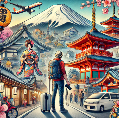 일본 여행객 이미지