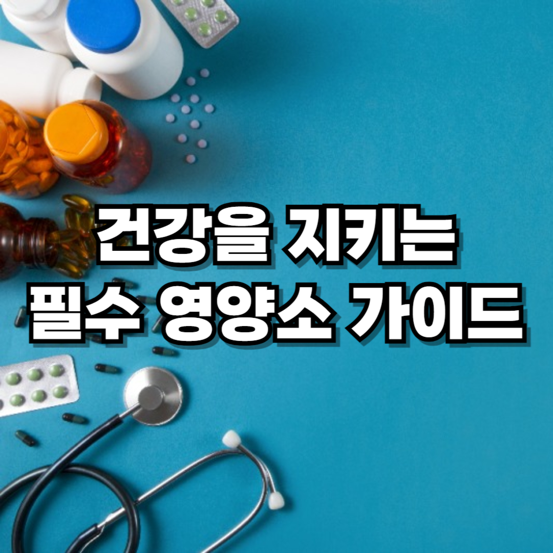 영양제 관련 이미지