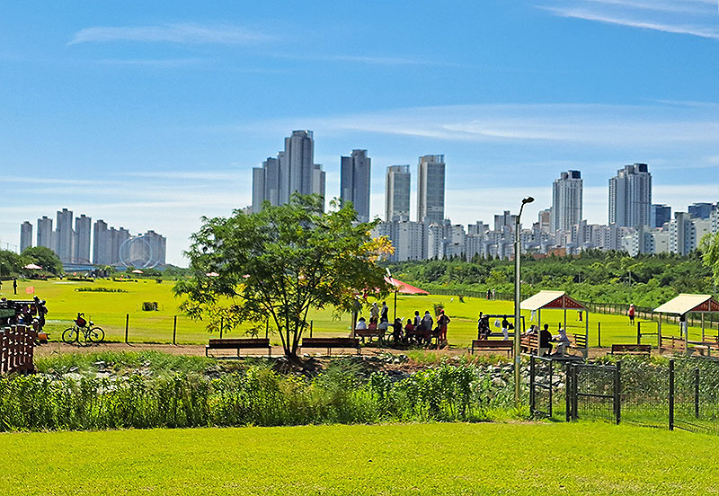인천광역시 달빛공원 송도파크골프장 소개