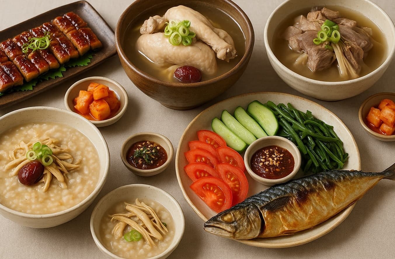 더위 날려줄 보양식? 7월에 꼭 먹어야 할 제철 음식 &amp; 보양식 BEST 6 😋