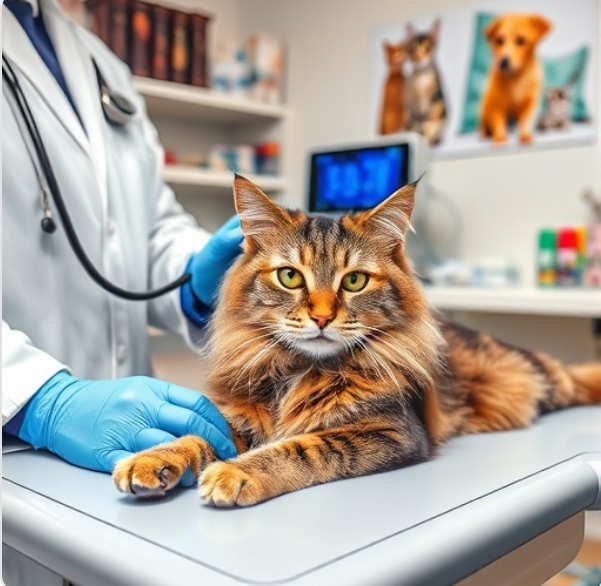 고양이 심장사상충,신체에 치명적 위협.예방하기 관련이미지