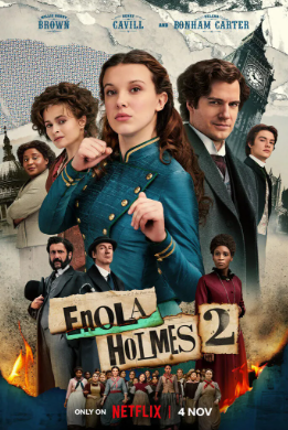 에놀라 홈즈 포스터