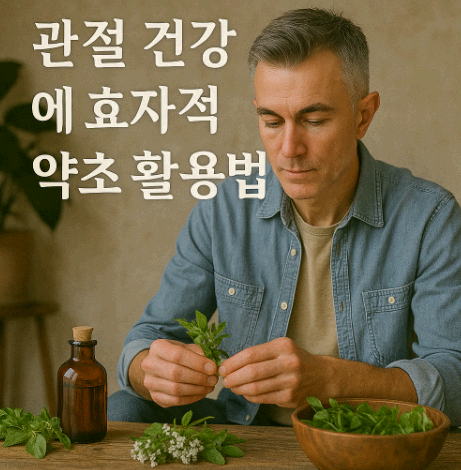 관절 건강에 효과적인 약초 활용법