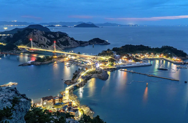 군산 장자도 야경 / 출처=ⓒ한국관광공사 임태진
