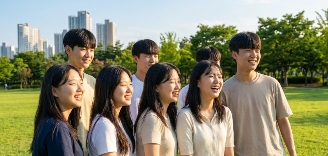 시흥시의 밝은 미래와 청소년들의 희망찬 모습