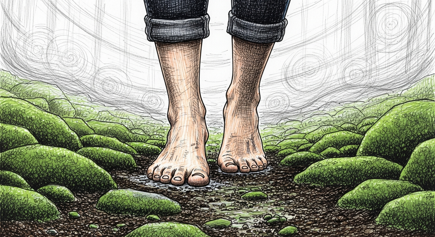 숲길 맨발 걷기