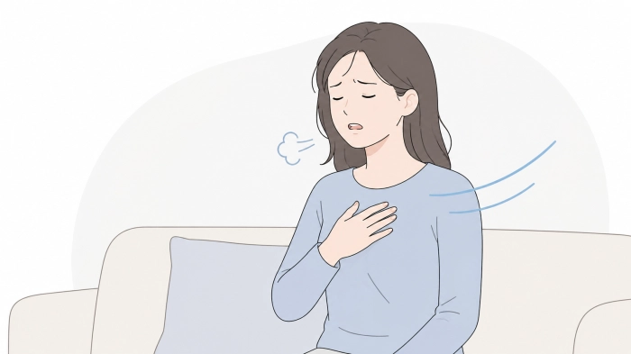 가슴이 답답한 증세