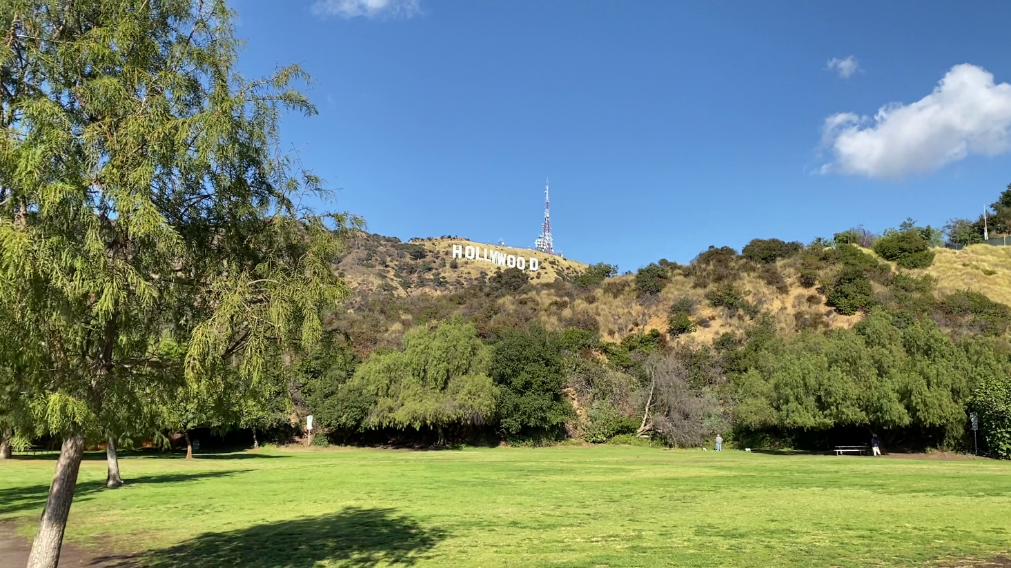 Hollywood 간판을 보러오는 장소