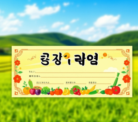 농할상품권그림