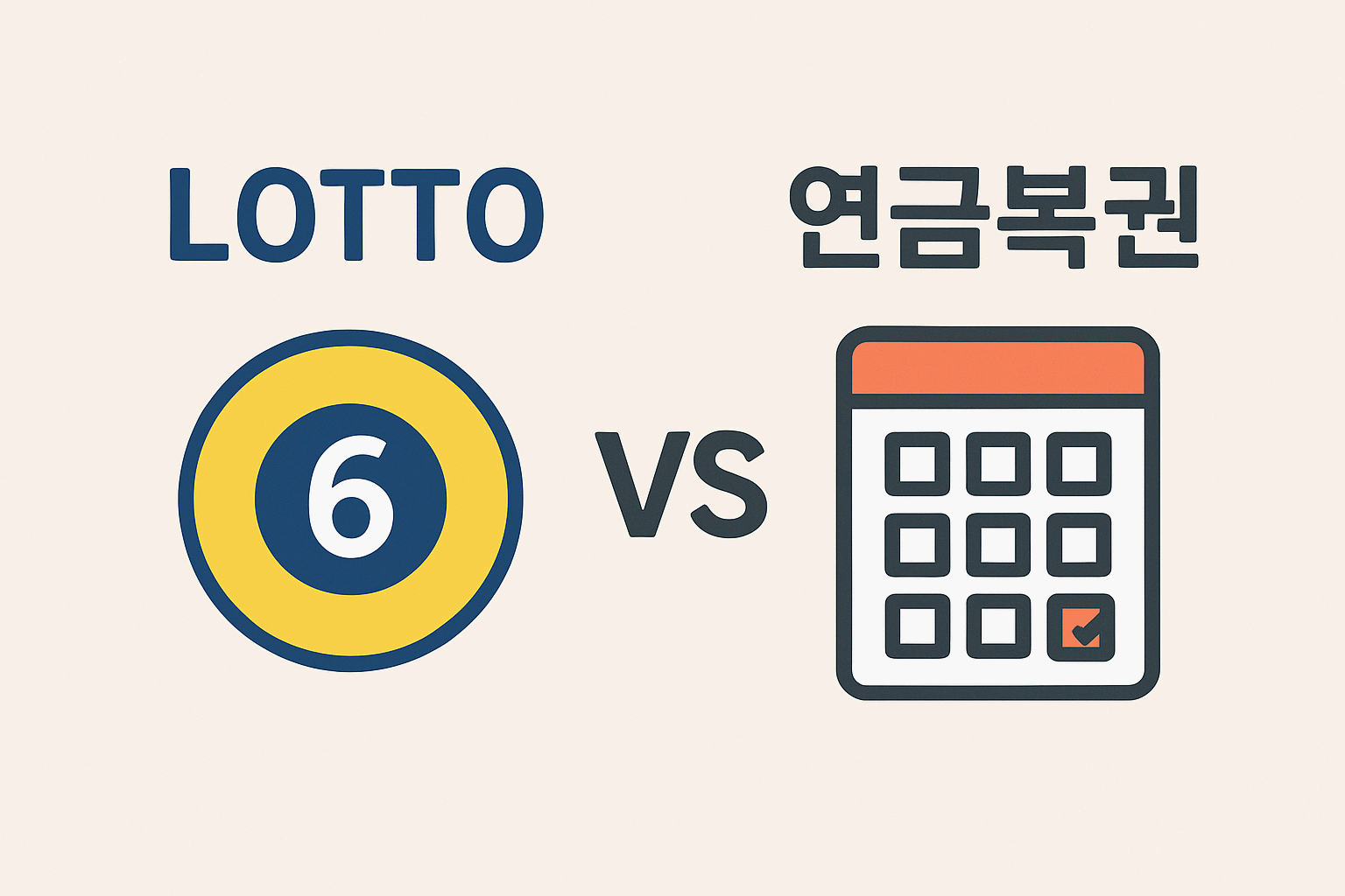 로또 vs 연금복권 — 당첨 확률, 수령액, 유리한 점은 뭘까?