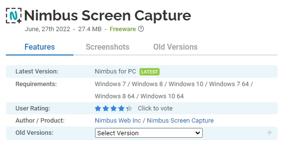 Nimbus-Screen-Capture