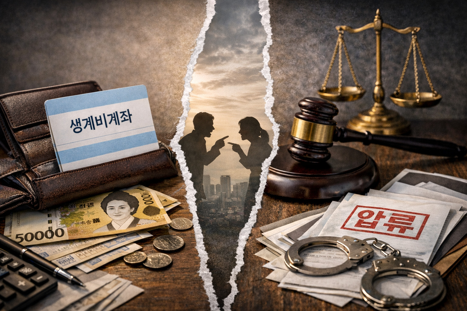 법정갈등이미지