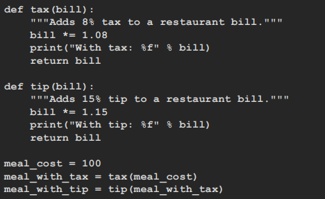 정의하기 : define / 호출하기 : call