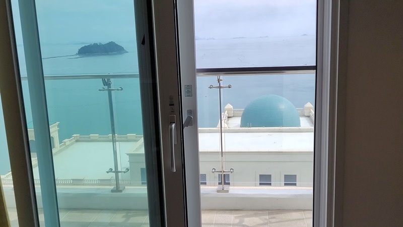 쏠비치 진도 거실 발코니