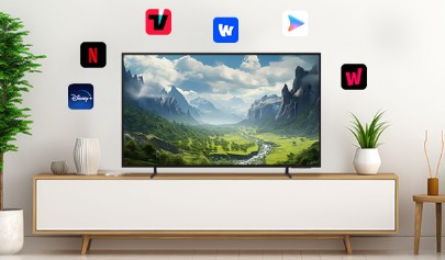 43인치 TV 사이즈 삼성 비즈니스 TV 스탠드형 설치 리뷰 및 가성비 추천